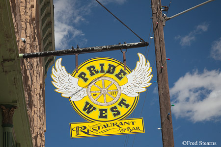 Durango and Silverton Narrow Gauge Railroad Silverton Colorado Pride of teh West Restaurant and Bar